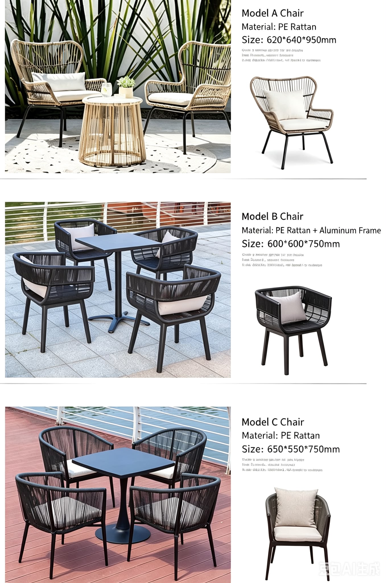 CampDome luxury glamping furniture set