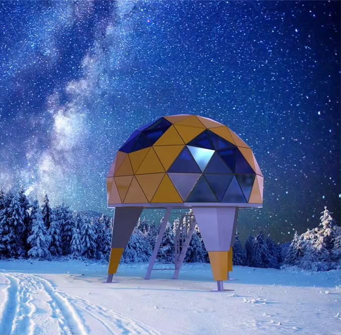 G0113 Geodesic Dome Cabin gallery image 5