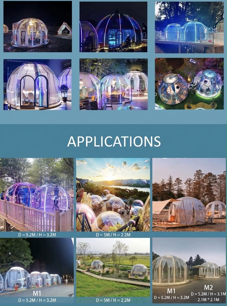 P20 Luxury Glamping Bubble Dome gallery image 4