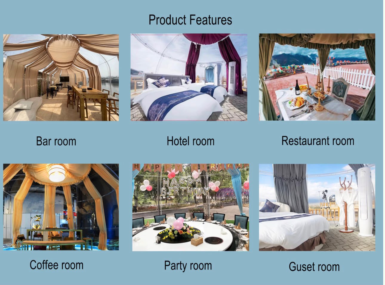 P20 Luxury Glamping Bubble Dome gallery image 7