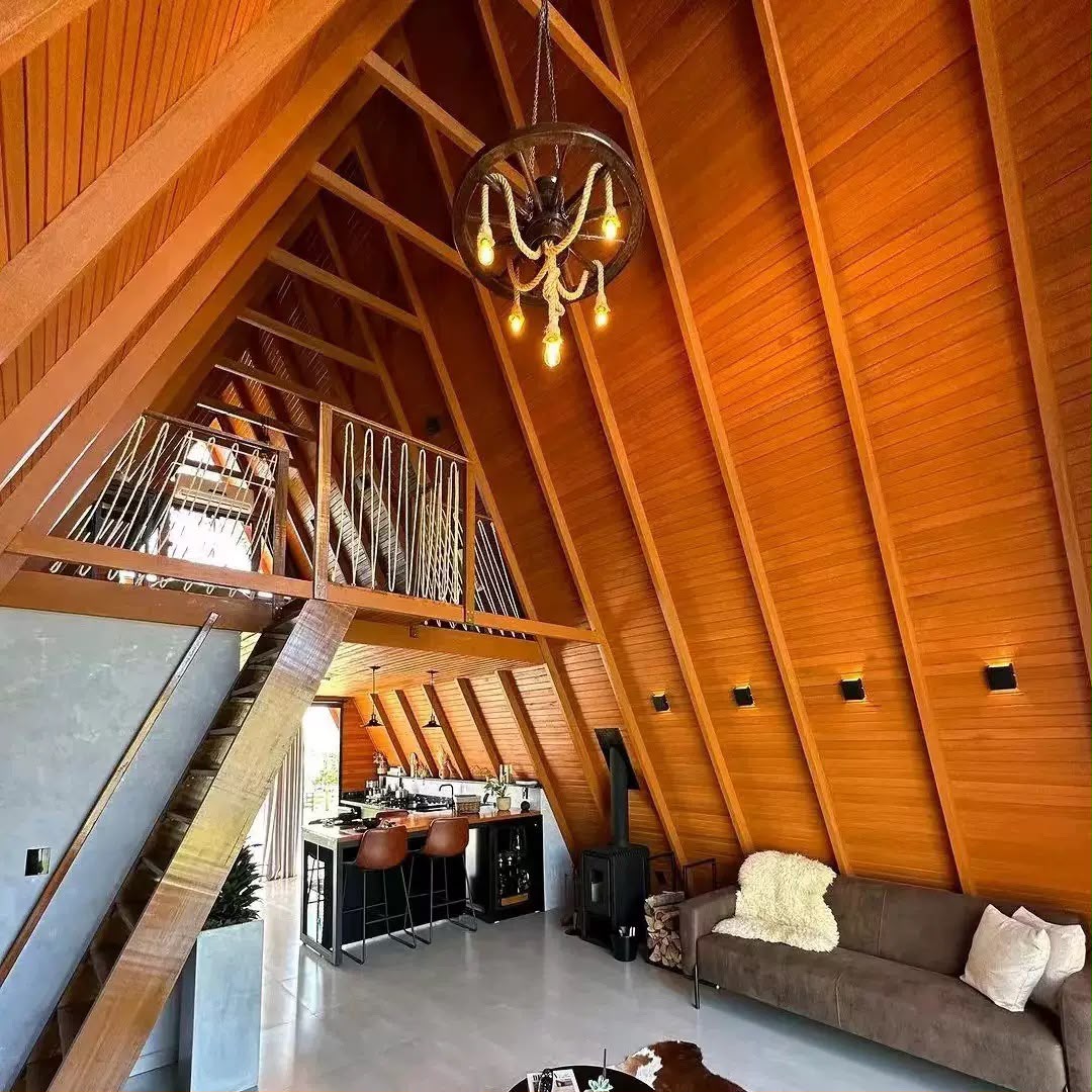 T54 Prefabricated A-Frame Cabin gallery image 6
