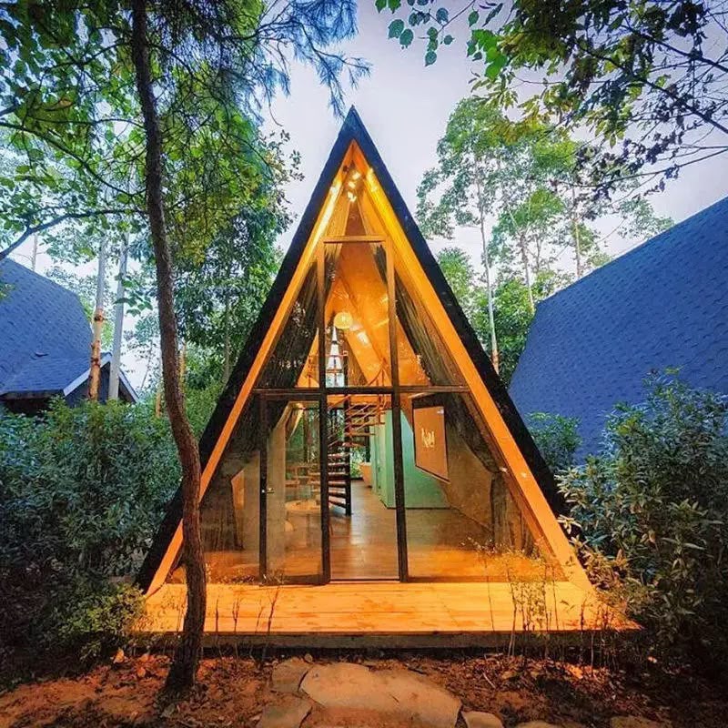 T54 Prefabricated A-Frame Cabin gallery image 7
