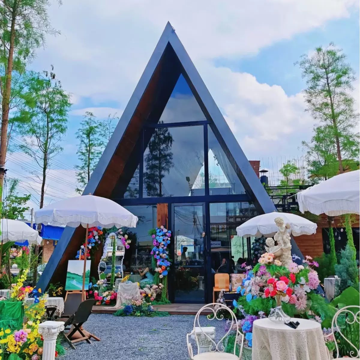 T54 Prefabricated A-Frame Cabin gallery image 1